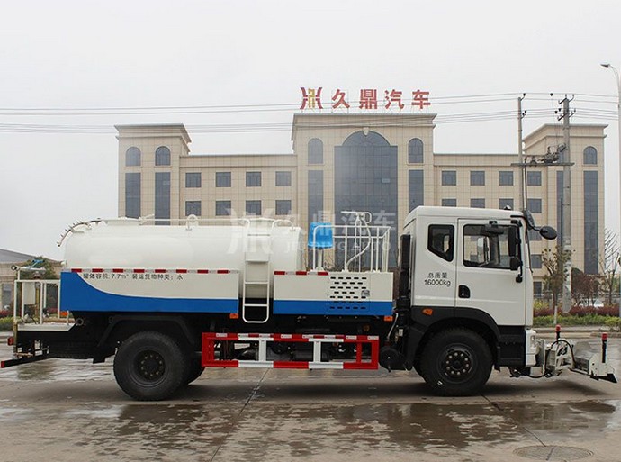 多功能灑水車(chē)——東風(fēng)御虎高壓清洗灑水車(chē)2