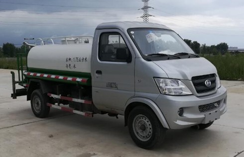 國(guó)五昌河藍(lán)牌2噸小型灑水車2