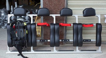 消防車(chē)空氣呼吸器靠背 消防車(chē)空氣呼吸器靠背