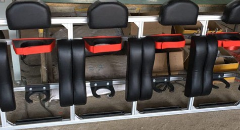 消防車(chē)空氣呼吸器靠背 消防車(chē)空氣呼吸器靠背